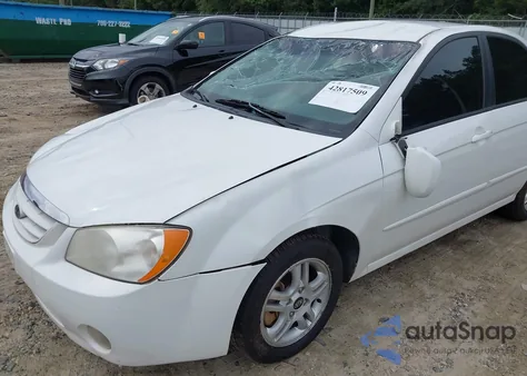 2005 Kia Spectra Ex/Lx/Sx from USA, damaged, VIN KNAFE121455080157